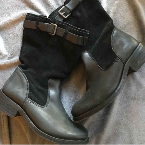 Diesel Shoes - Diesel motocycle black boots 🎁